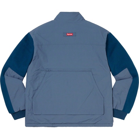 Supreme Upland Fleece Jacket - Light Blue