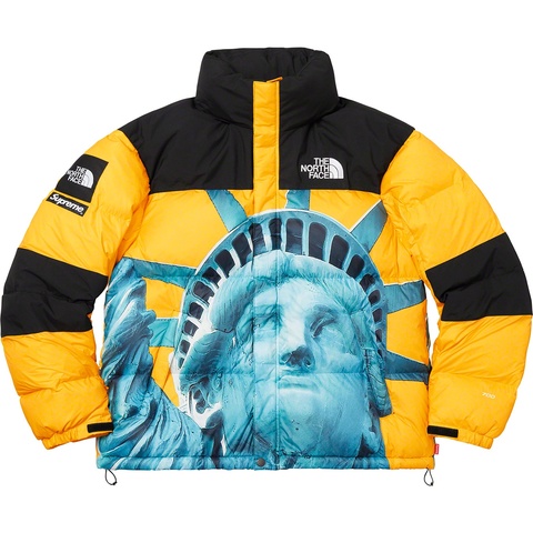 Supreme Supreme®/The North Face® Statue of Liberty Baltoro Jacket - Yellow