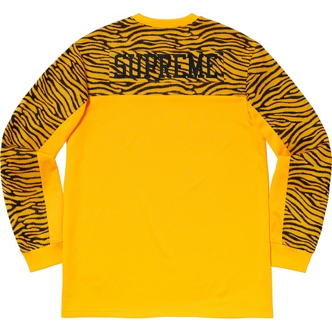 Supreme Zebra L/S Top - Yellow