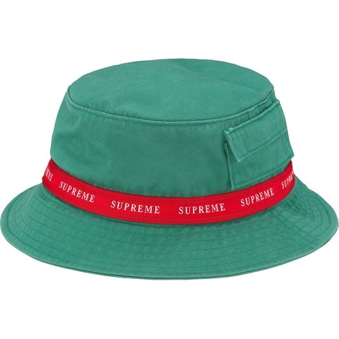 Supreme Jacquard Logo Taping Crusher - Light Pine