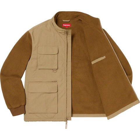 Supreme Upland Fleece Jacket - Light Brown