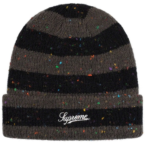 帽子 Supreme - Stripe Speckle Beanie Stripe Speckle Beanie - fall/winter 2019 - Supreme