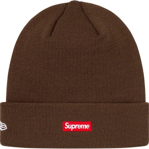 Supreme New Era® HQ Beanie - Brown