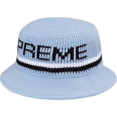 Supreme Knit Logo Crusher - Light Blue