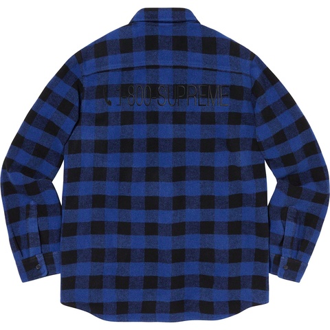 1-800 Buffalo Plaid Shirt - fall/winter 2019 - Supreme