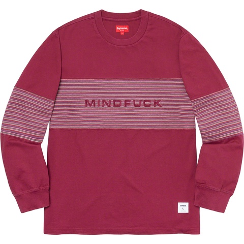 Supreme Mindfuck L/S Top - Maroon