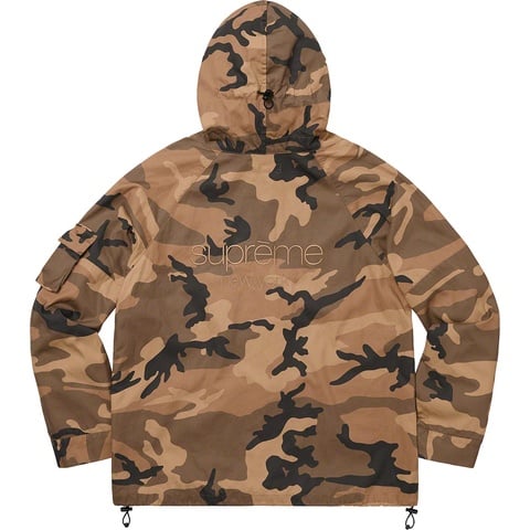 Supreme Cotton Field Jacket - Brown Woodland Camo