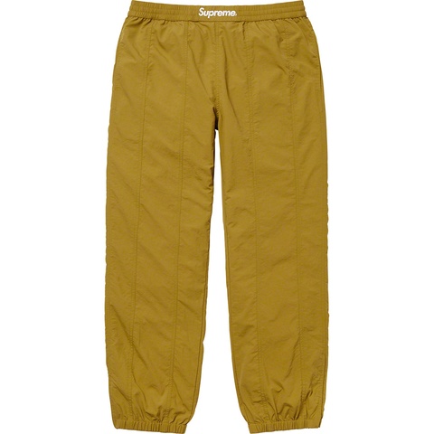 Supreme Paneled Warm Up Pant - Gold