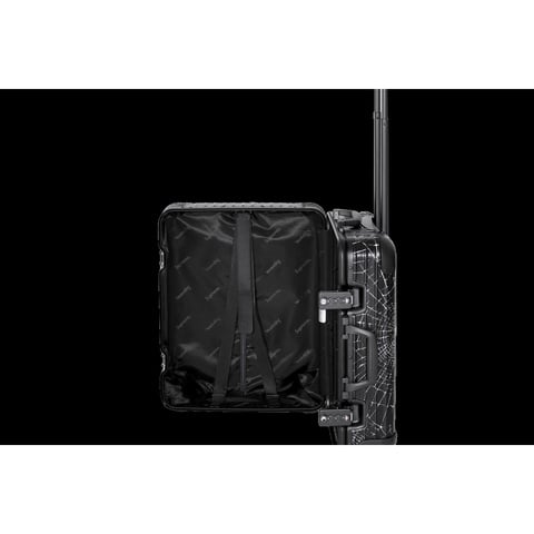 招*@様 Supreme RIMOWA Cabin Plus 49L RIMOWA×Supreme Spider Web Cabin Plus 49L Black Suitcase Carry Case