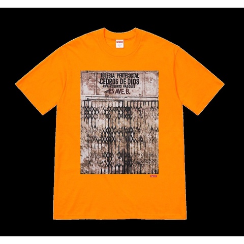 Supreme Martin Wong/Supreme Iglesia Pentecostal Tee - $48.00
