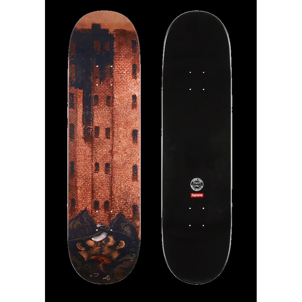 Supreme Martin Wong/Supreme Big Heat Skateboard (fall/winter 2019) - $60.00