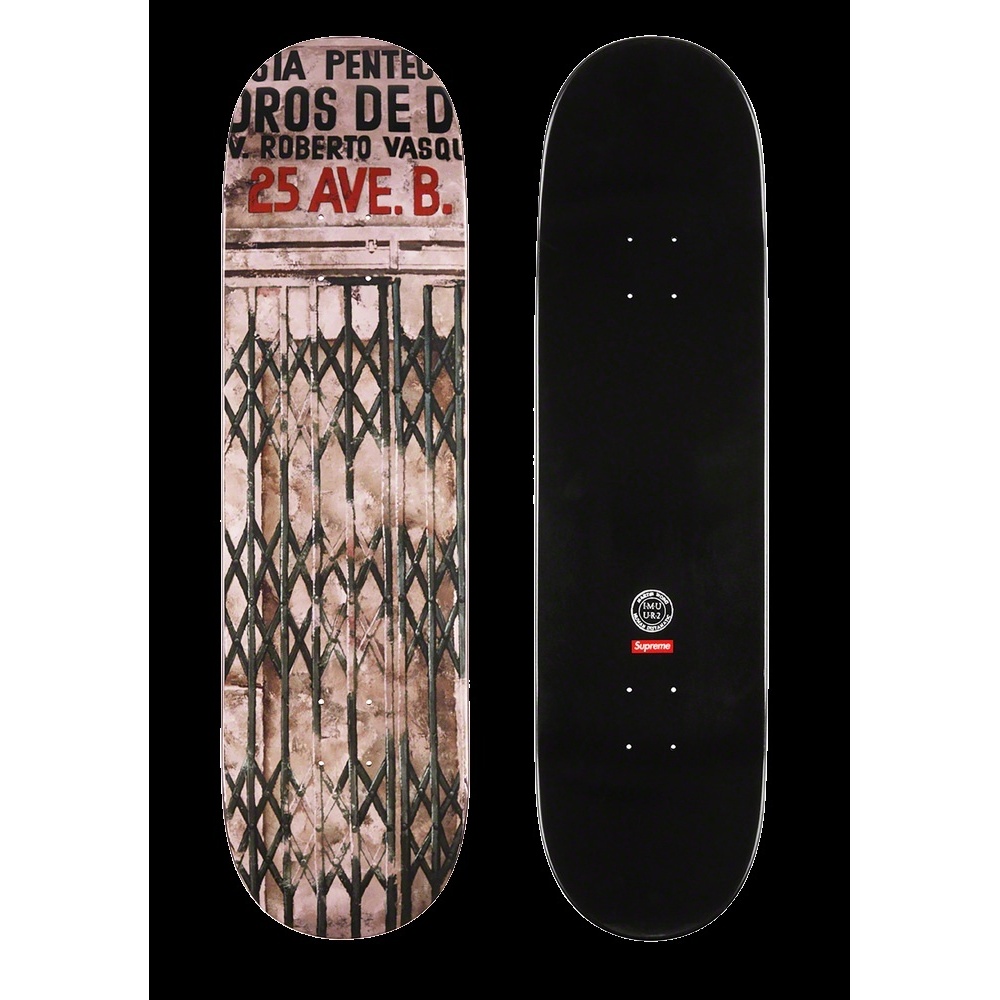 Supreme Martin Wong/Supreme Iglesia Pentecostal Skateboard (fall/winter 2019) - $60.00