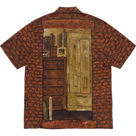 Supreme Martin Wong/Supreme Secret World Rayon S/S Shirt - Multicolor
