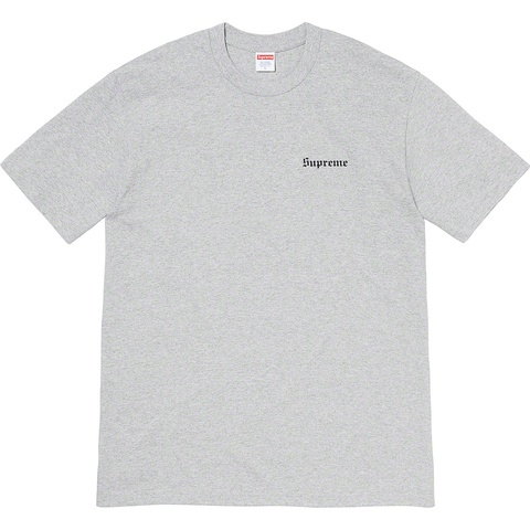 Supreme Martin Wong/Supreme Big Heat Tee - Heather Grey