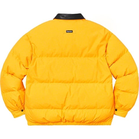 Leather Collar Puffy Jacket - fall/winter 2019 - Supreme