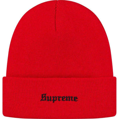 Supreme Martin Wong/Supreme 8-Ball Beanie - Red