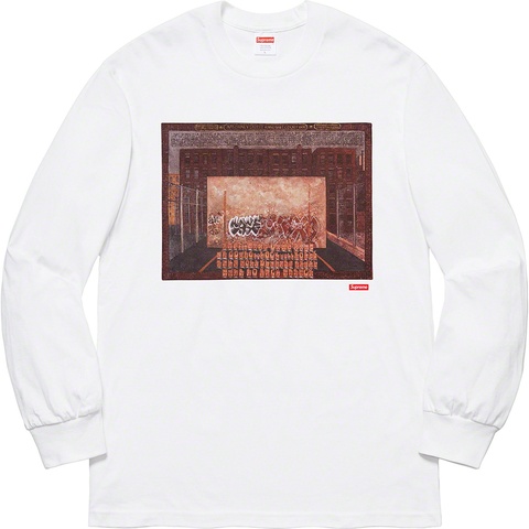 Supreme Martin Wong/Supreme Attorney Street L/S Tee - White