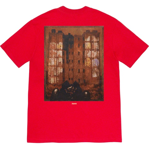 Supreme Martin Wong/Supreme Big Heat Tee - Red