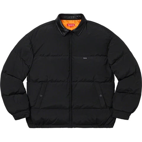 Leather Collar Puffy Jacket - fall/winter 2019 - Supreme