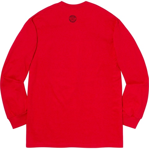 Supreme Martin Wong/Supreme Attorney Street L/S Tee - Red