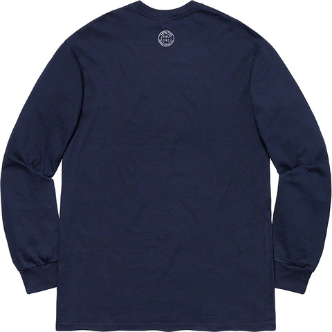 Supreme Martin Wong/Supreme Attorney Street L/S Tee - Navy