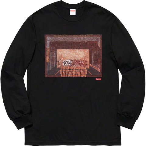 Supreme Martin Wong/Supreme Attorney Street L/S Tee - Black