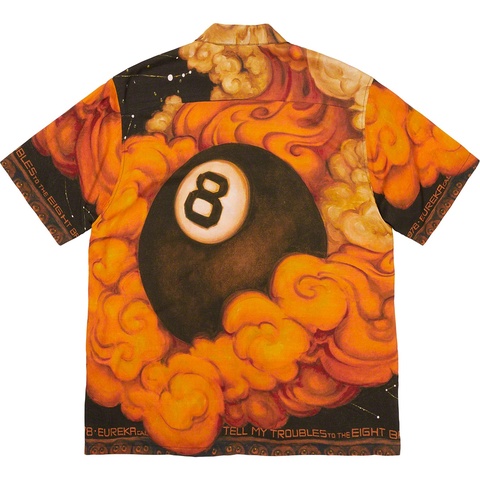 Martin Wong/Supreme 8-Ball Rayon S/S Shirt - Supreme