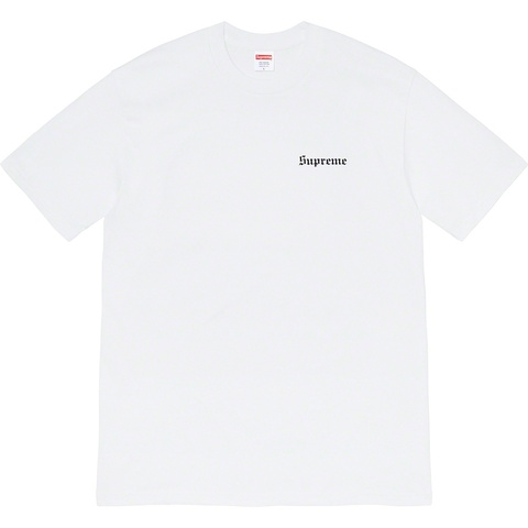 Supreme Martin Wong/Supreme Big Heat Tee - White