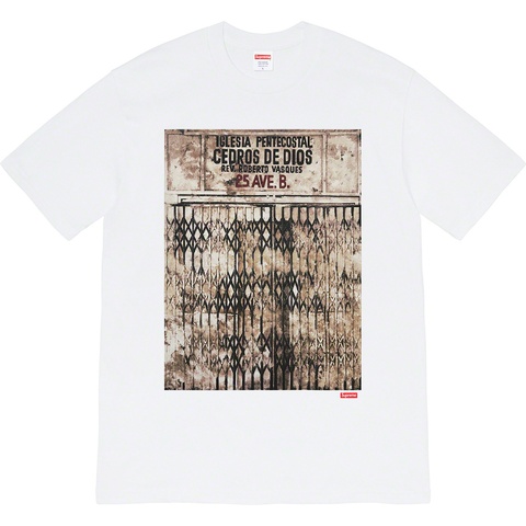 Supreme Martin Wong/Supreme Iglesia Pentecostal Tee - White