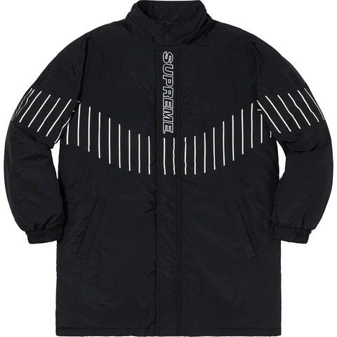 ジャケット・アウター Supreme Pinstripe Panel Sports Parka S Pinstripe Panel Sports Parka - fall/winter 2019 - Supreme