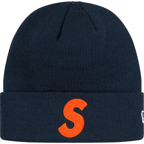 Supreme New Era® S Logo Beanie - Navy
