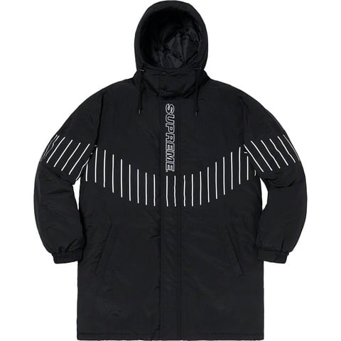 Pinstripe Panel Sports Parka - fall/winter 2019 - Supreme