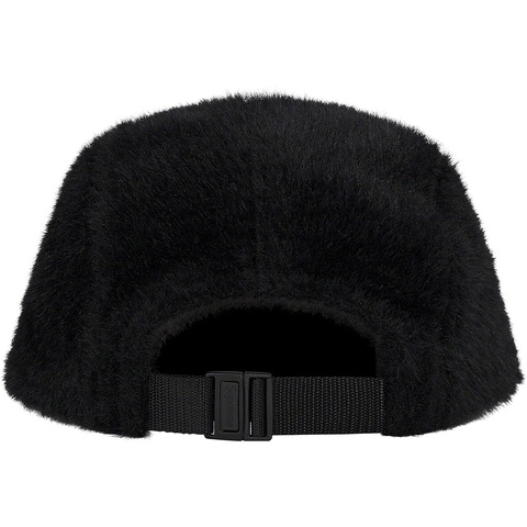 Supreme Faux Fur Camp Cap - Black