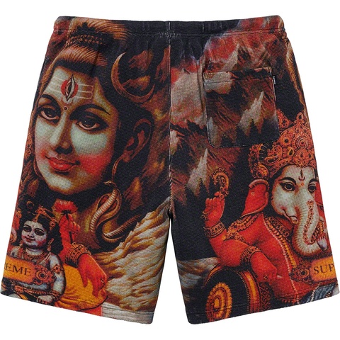 Supreme Ganesh Waffle Short - Black
