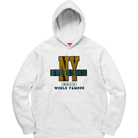 NY Hooded Sweatshirt - fall/winter 2019 - Supreme