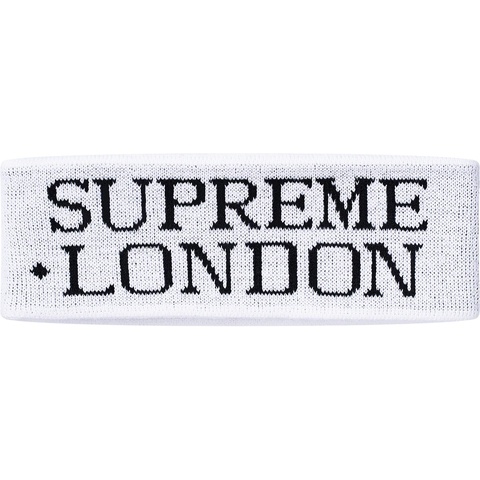 Supreme International Headband - White