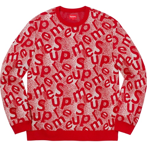 Scatter Text Crewneck - fall/winter 2019 - Supreme