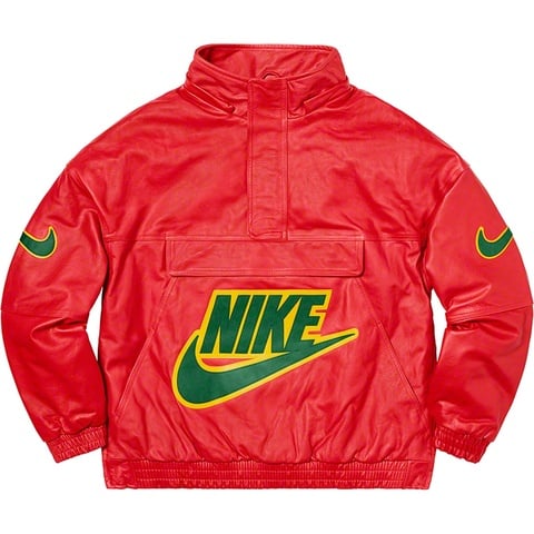 Supreme®/Nike® Leather Anorak - fall/winter 2019 - Supreme