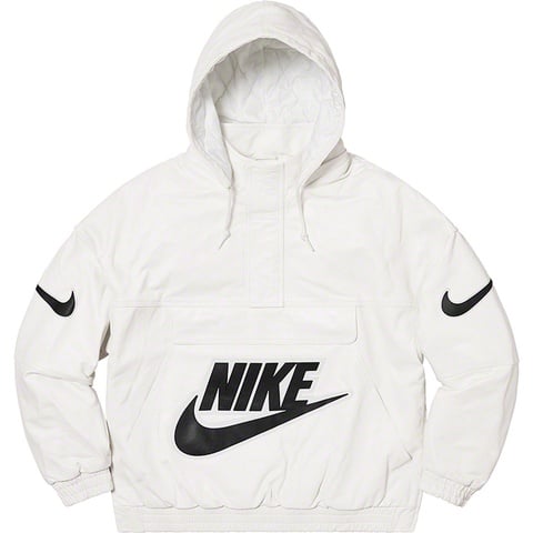 Supreme®/Nike® Leather Anorak - fall/winter 2019 - Supreme