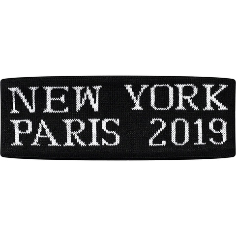Supreme International Headband - Black