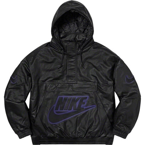 Supreme Supreme®/Nike® Leather Anorak - Black