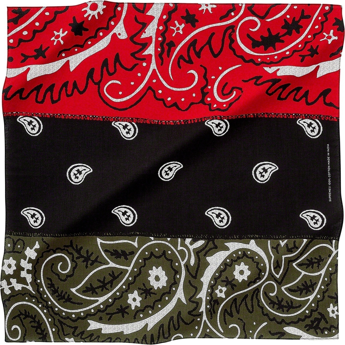 Supreme Supreme/dead prez RBG Bandana (fall/winter 2019) - $24.00