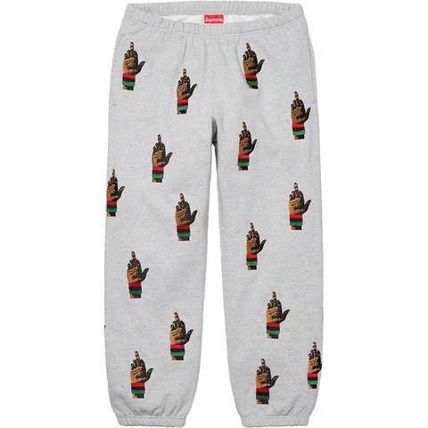 Supreme Supreme/dead prez RBG Embroidered Sweatpant - Heather Grey