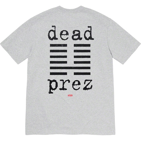 Supreme Supreme/dead prez Tee - Heather Grey