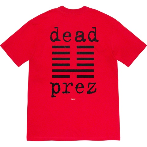 Supreme Supreme/dead prez Tee - Red