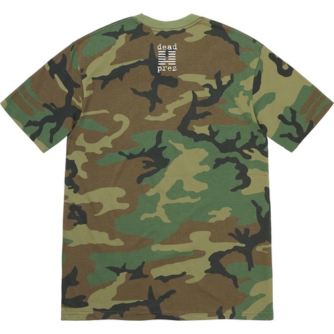 Supreme Supreme/dead prez RBG Tee - Woodland Camo