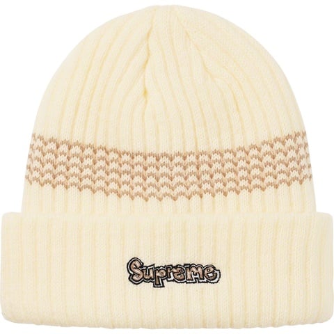 Supreme Gonz Logo Beanie - Cream