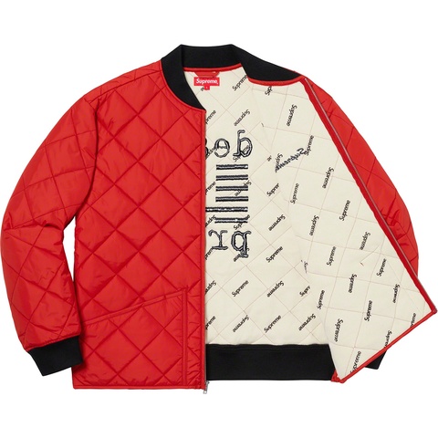 Supreme/dead prez Quilted Work Jacket - Supreme