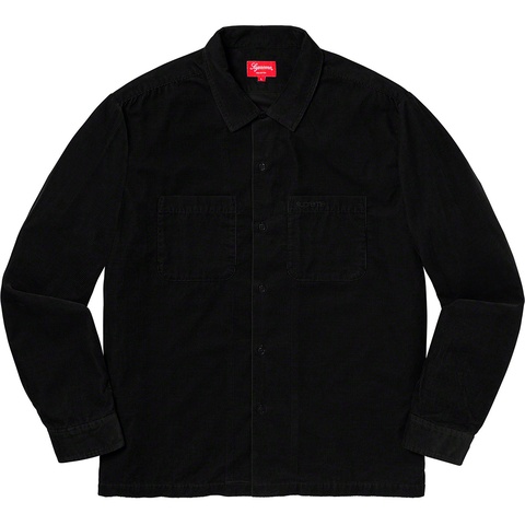 Supreme Corduroy Shirt - Black