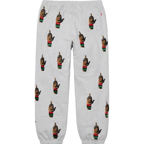 Supreme Supreme/dead prez RBG Embroidered Sweatpant - Heather Grey